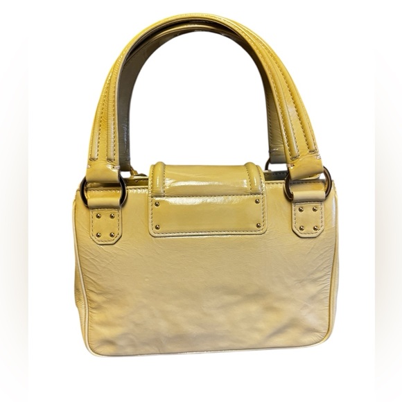 LOUIS VUITTON Vernis Cruise line Sac Picolour Hand Bag Beige/yellow - Picture 3 of 14